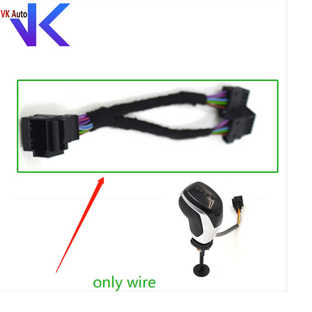 Cable adaptador para Passat B8 Golf MK7 MQB Tiguan Octavia AT, pantalla electrónica sincronizada, perilla de cambio de marchas, línea adaptadora