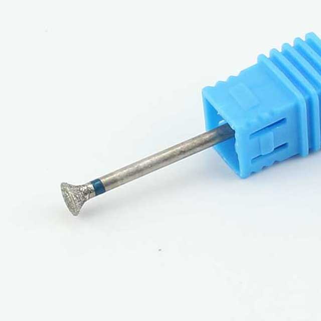 Diamond Nail Boor Bal Roterende Beetje Eletric Frees Bestanden 5.0Mm Manicure Burr Cuticle Schoon Polish Machine Accessoire: 0-14