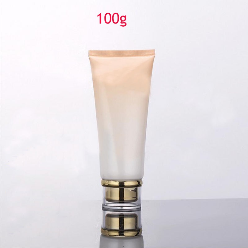 10 stk lotion shampoo kosmetisk creme emulsion pumpehætter flasker genopfyldelige bærbare tomme glasflasker kosmetikbeholder  m79c