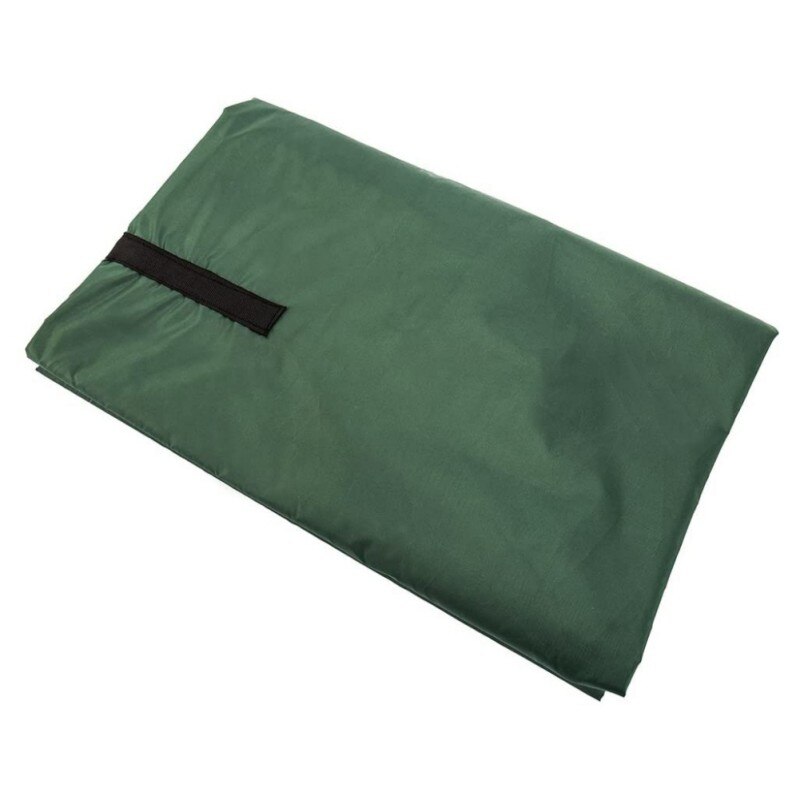 Coussin extérieur housse de rangement sac étanche léger rectangulaire organisateur de meubles avec poignée fermeture à glissière pour jardin arbre de noël