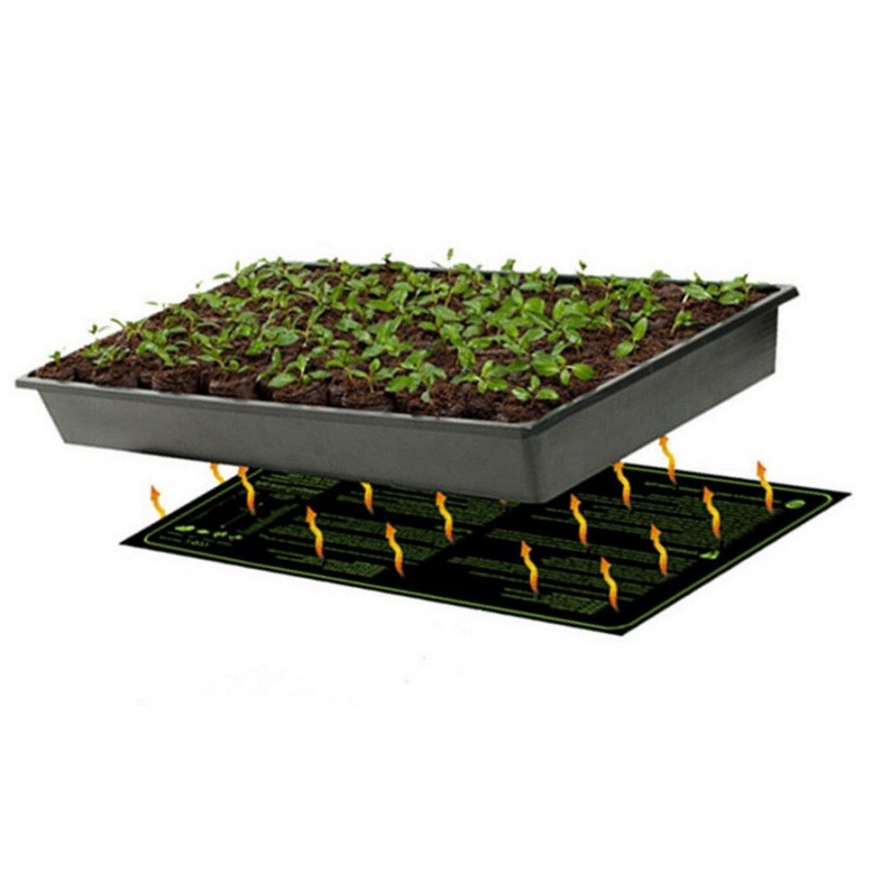 10x20.75inch Seedling Heating Mat Waterproof Plant Seed Germination Propagation Clone Starter Pad Garden Supplies EU/AU/US/UK