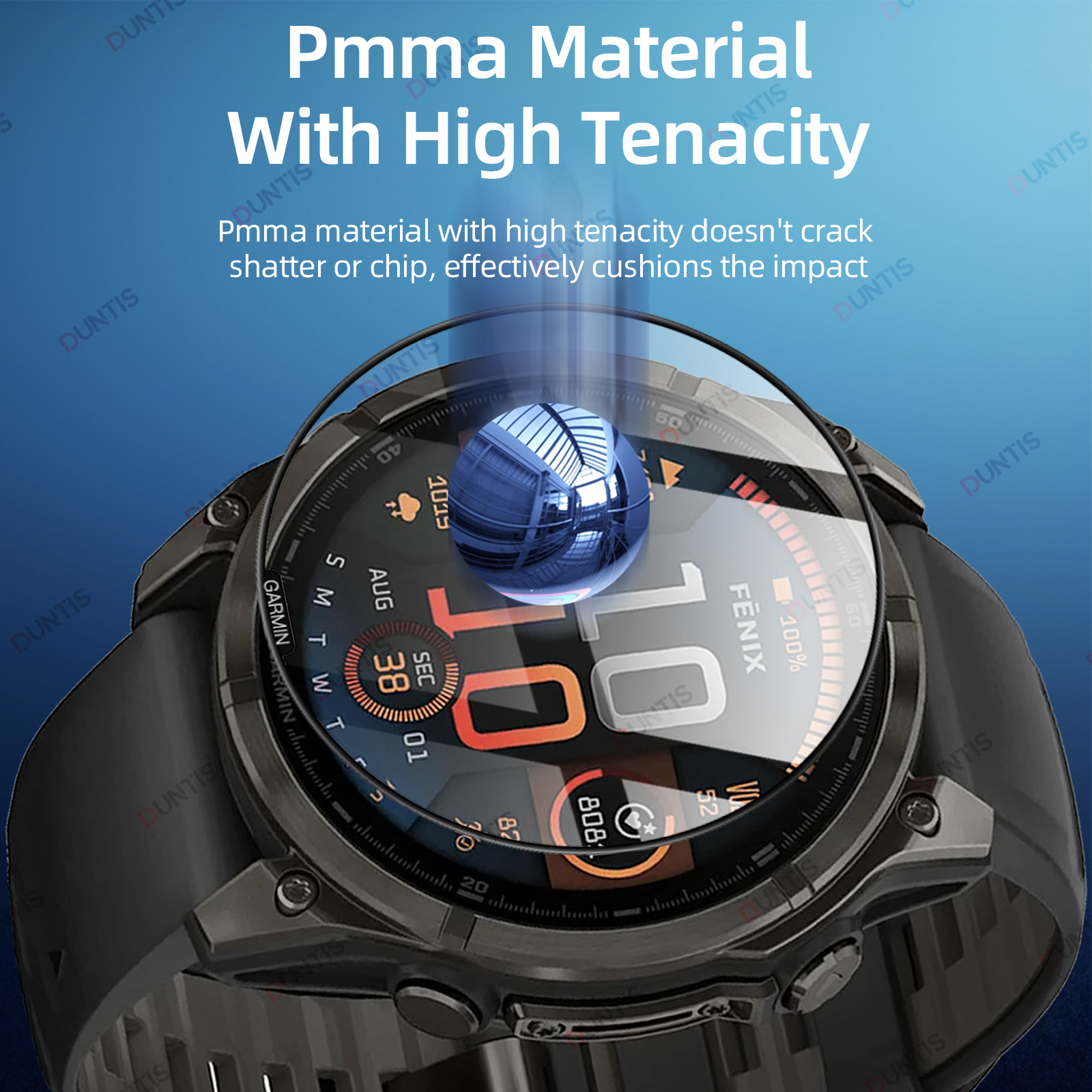 Skærmbeskytter til garmin fenix 8 51mm 47mm amoled 3d buet fulddækkende beskyttelsesfilm til fenix 8 beskyttelsestilbehør