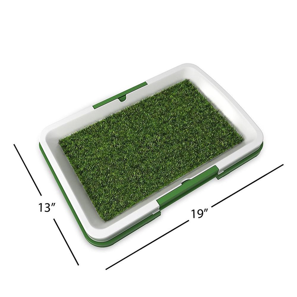 Dog Toilet Puppy Dog Potty Tray Indoor Litter Boxes Easy to Clean Pet Product Training Toilet Pet Supplies Indoor Outdoor Use