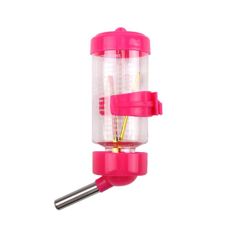 Bebedero para hámster de 80ML y 125ml, botella pequeña para mascotas, suministros para hámster, bebedero para mascotas: red / 125ml