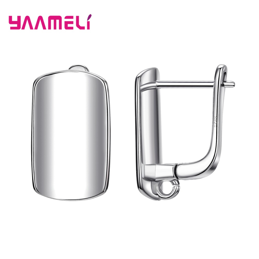 S925 plata esterlina hallazgos pendientes Leverback Earwire accesorios componentes accesorios suministros hechos a mano: Con recubrimiento de titanio