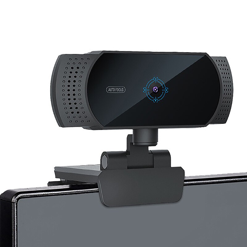 R70 Computer Camera, 1080P HD Home Office with Microphone for Live Teaching USB Webcam Auto Focus Driver-Free Camera