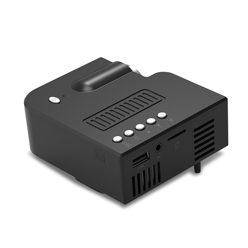 UNIC-Mini proyector de vídeo para cine en casa, UC28, 1080P, LED, compatible con vídeo 4K, disco U, tarjeta TF, STB