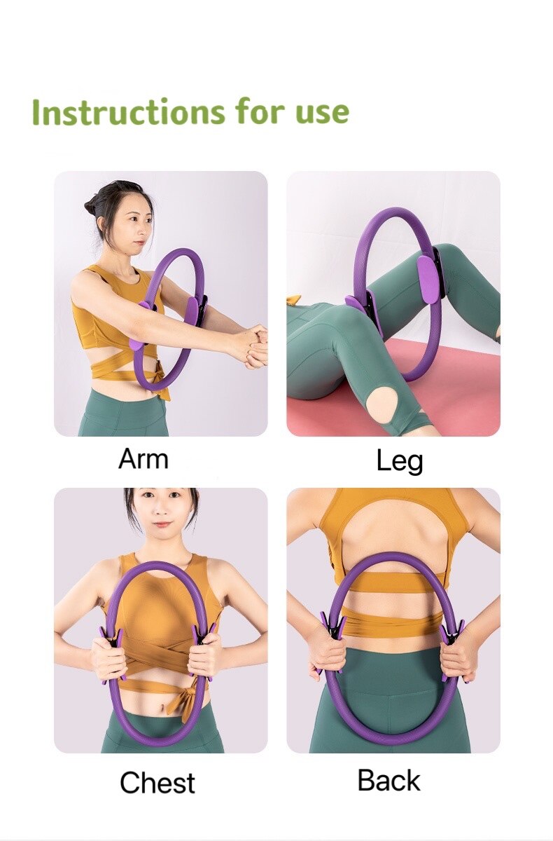 MultifunctionalWeight Loss Yoga Circle Pilates Magic Circle Fitness Equipment