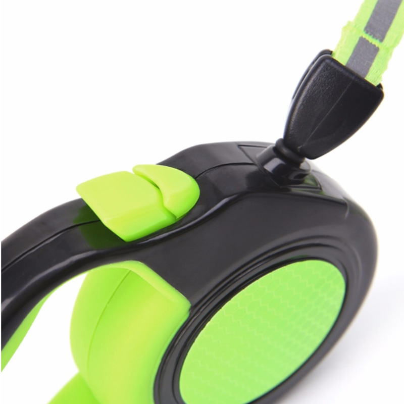 Correas de perro retráctiles automáticas nylon ABS caminar correr de noche correa reflectante para perros pequeños medianos grandes 3 M 5 M 8 M