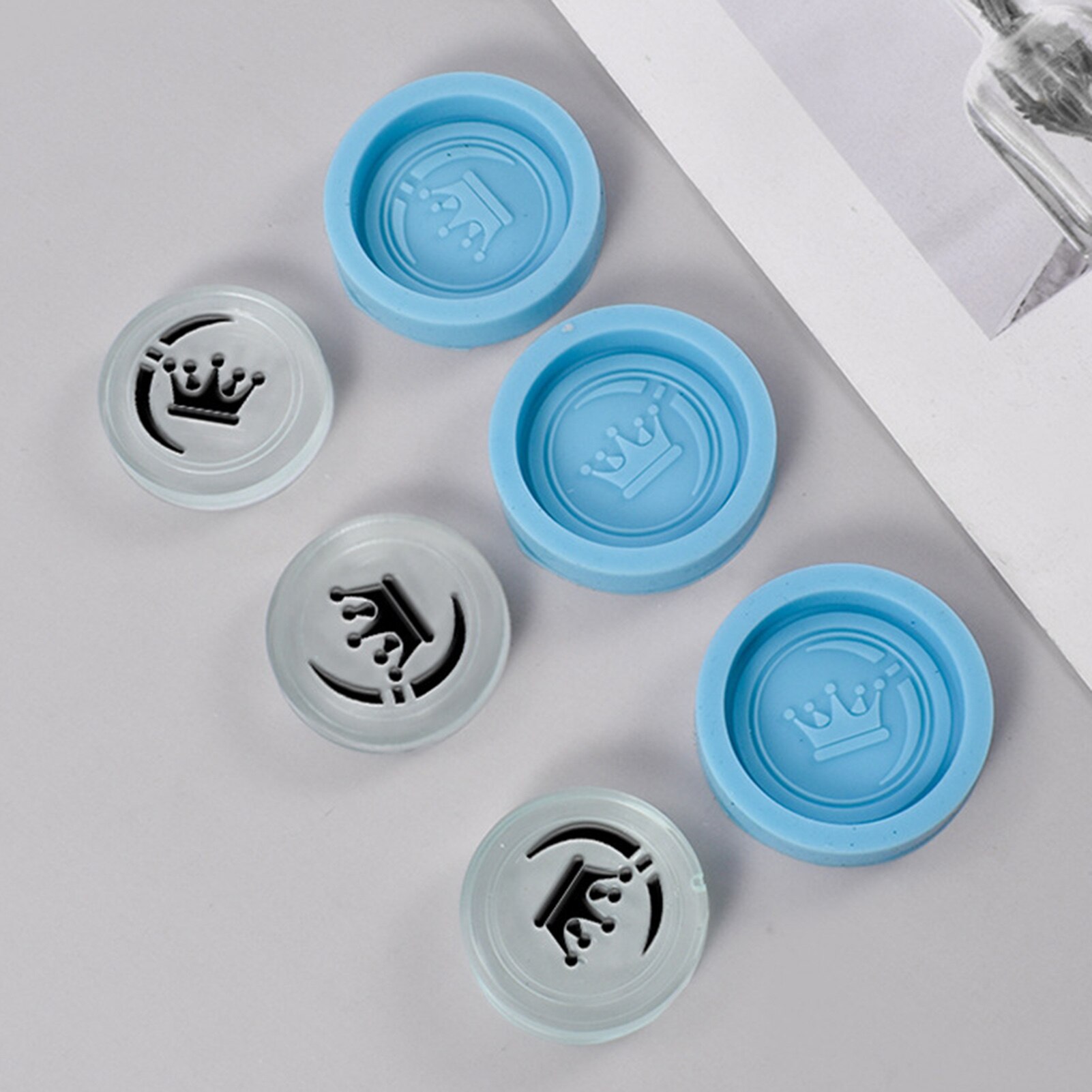 Chess Kit Silicone Mold Resin International Chess Pieces Checkers Checkerboard UV Crystal Epoxy Resin Mould For Diy Handmad Tool