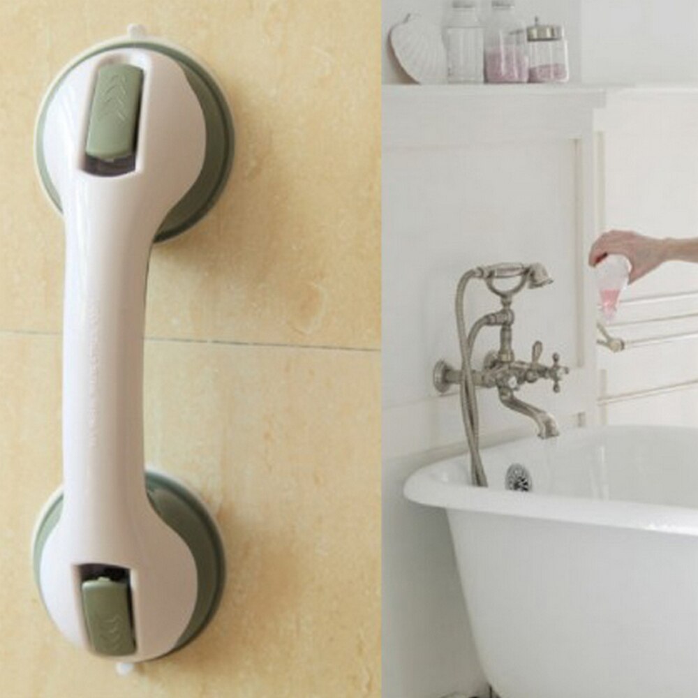Douche Handvat Met Sterke Sucker Hand Grip Leuning Handvaten Voor Slaapkamer Badkamer Badkamer Accessoires Te Houden Balans
