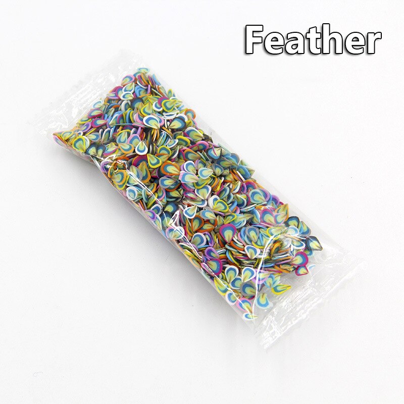 1000pcs/bag DIY Slime Soft Pottery Fruit Slices Filler For Nails Art Slime Fruit Slime Accessories Supplies Decoration Toy: 1000Pcs toy 9