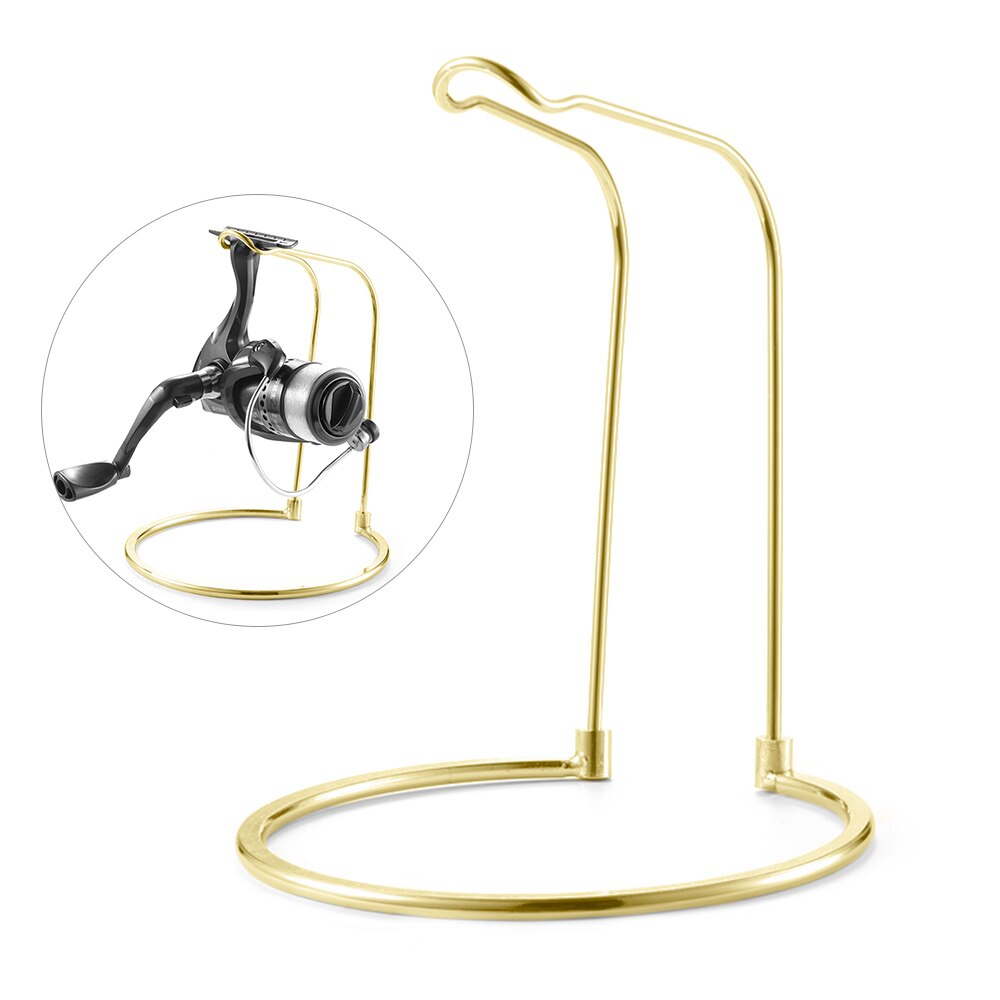 Newest Stainless Steel Fishing Reel Display Stand Support Spinning Reel Rack Fishing Gear Stand Shelf Fishing Accessories