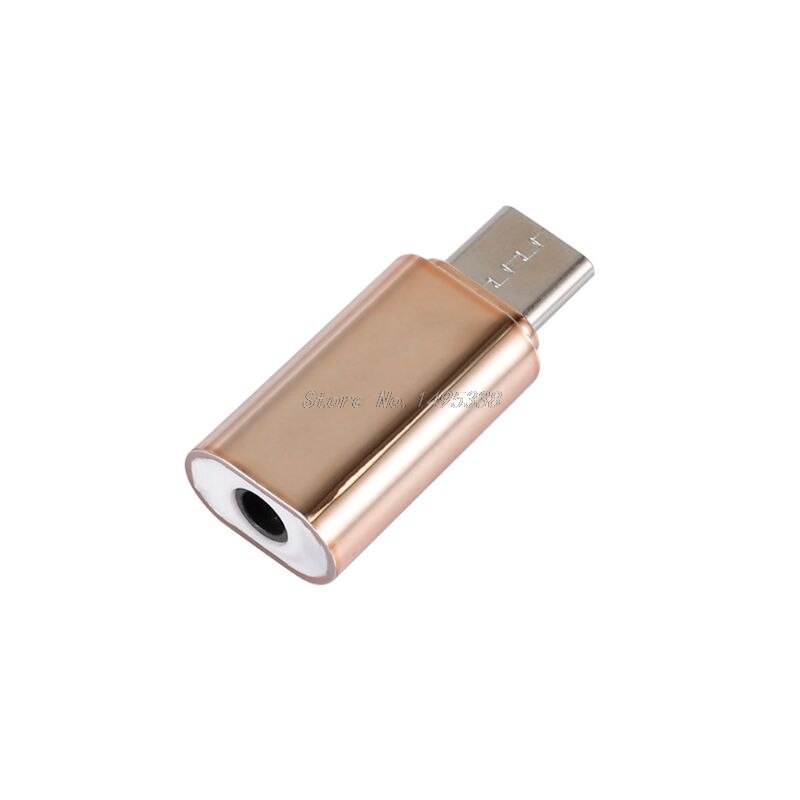 Usb c type c audio han  to 3.5mm hun adapter aux jack mini bærbar stereo øretelefon headset konverter adapter