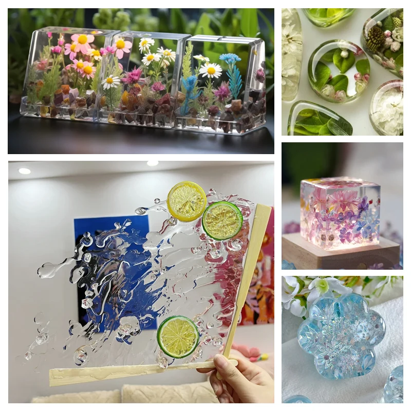 Pegamento de resina UV para joyería DIY, resina epoxi y lámpara UV Alta transparencia Secado rápido Alta dureza, 20 g, 50 g, 100 g, 250 g, 1000 g