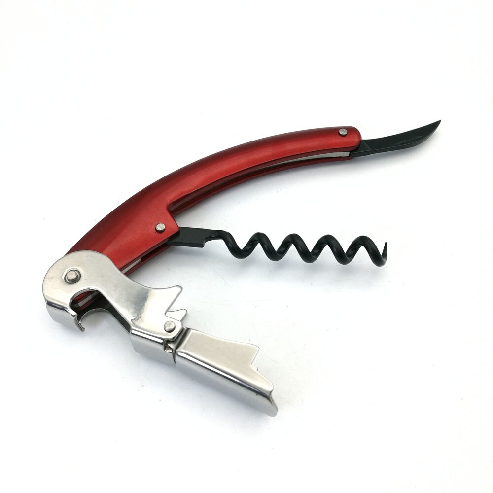 Flesopener Rvs Obers Corkscrew Multifunctionele Draagbare Schroef Corkscrew Wine Opener Kitchen Bar Gereedschap Accessoires: Default Title