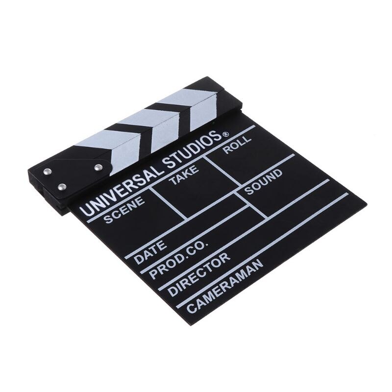Film Director's Clapper Board Movie Scene Clapboard Photography Props Film Shooting Accessory