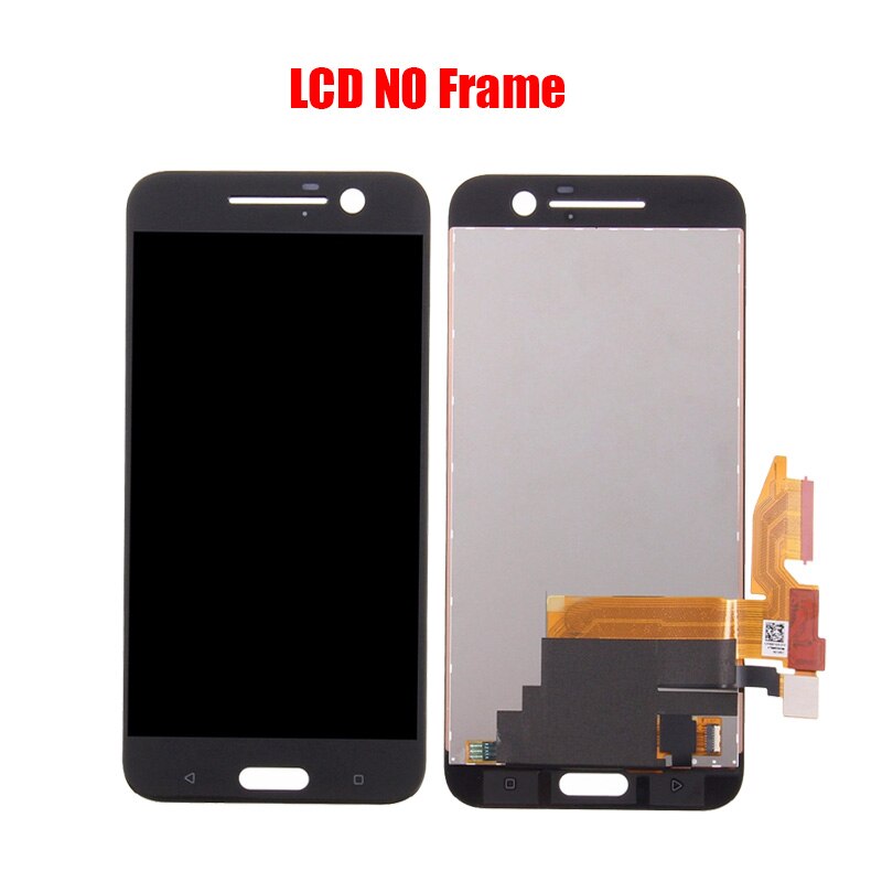 Pantalla LCD Original para HTC One M10, montaje de repuesto con cristal táctil LCD para HTC 10, pantalla M10h, 2PS64, 2PS6200, negro y blanco