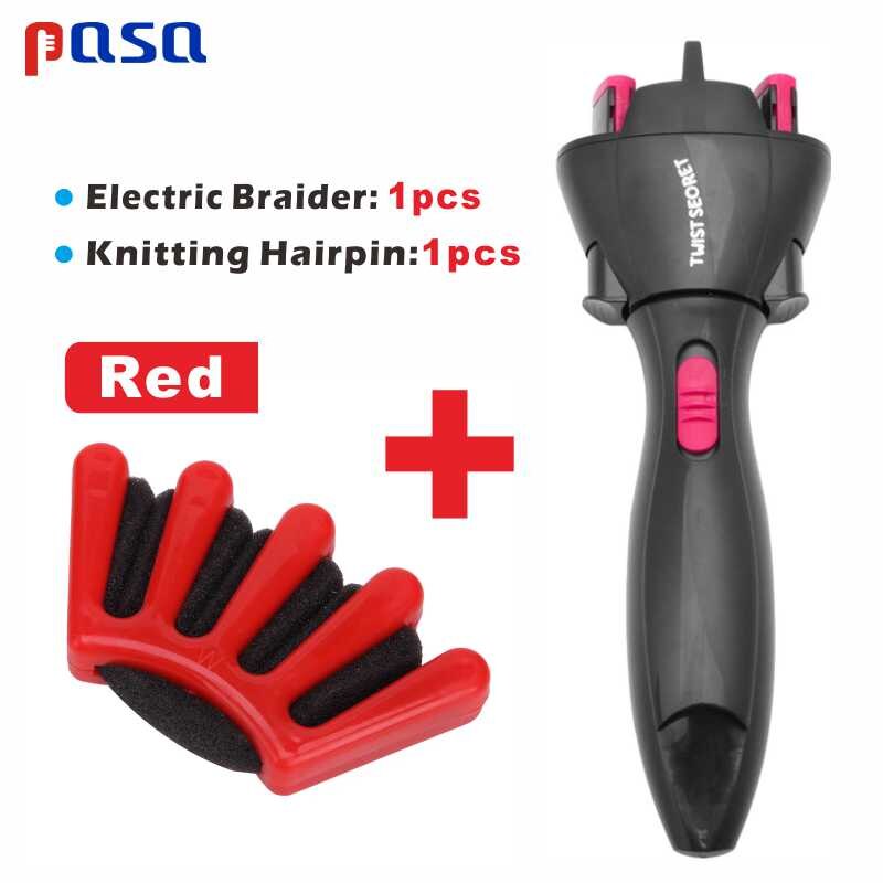 Dispositivo de tejido automático de Herramienta de Peinado eléctrico, trenza de pelo de dos hebras, estilo trenzado, bricolaje: DD2 1pc BB045 R1pc