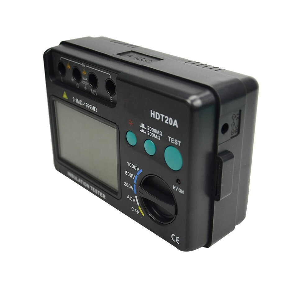 Original Insulation Resistance Tester Digital Megohmmeter Voltmeter With LCD Backlight Electronic Diagnostic Tools