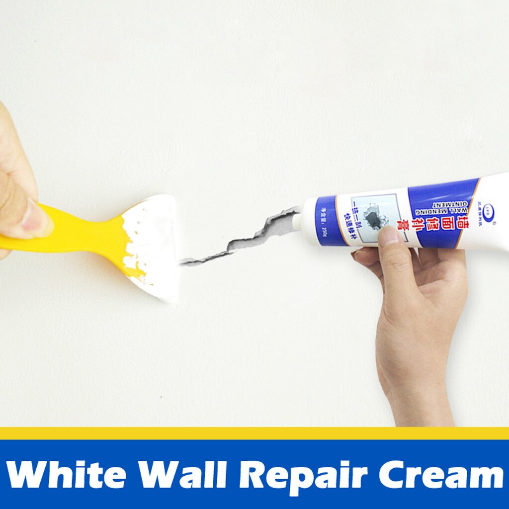 Wall Crack Repair Cream Waterproof Non-corrosive Formaldehyde Free White Latex