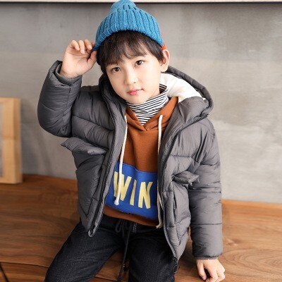 Kids Down Jas Parka Jassen Winterjas Voor Jongen Kinderen Windbeaker Hooded Bovenkleding Teen Boy Kleding 2 3 4 5 6 7 8 9 jaar