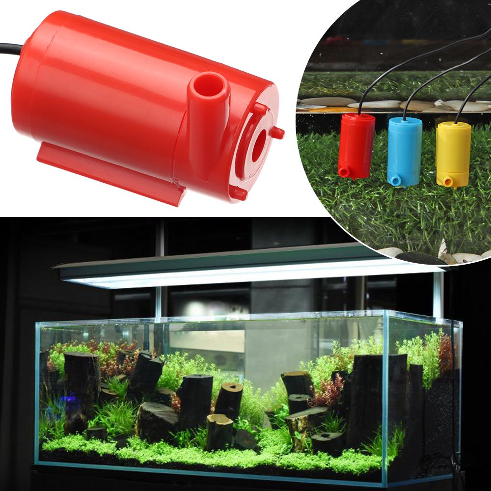 Micro Submersible and Amphibious DC Motor Pump Water Pump Submerged Pump USB Mini Aquarium Suction Pump Brand