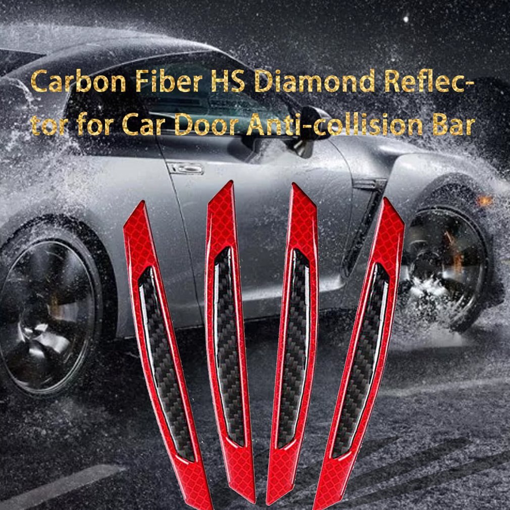 Koolstofvezel autodeurrandbeschermingsstrip krasbestendige beschermstrip