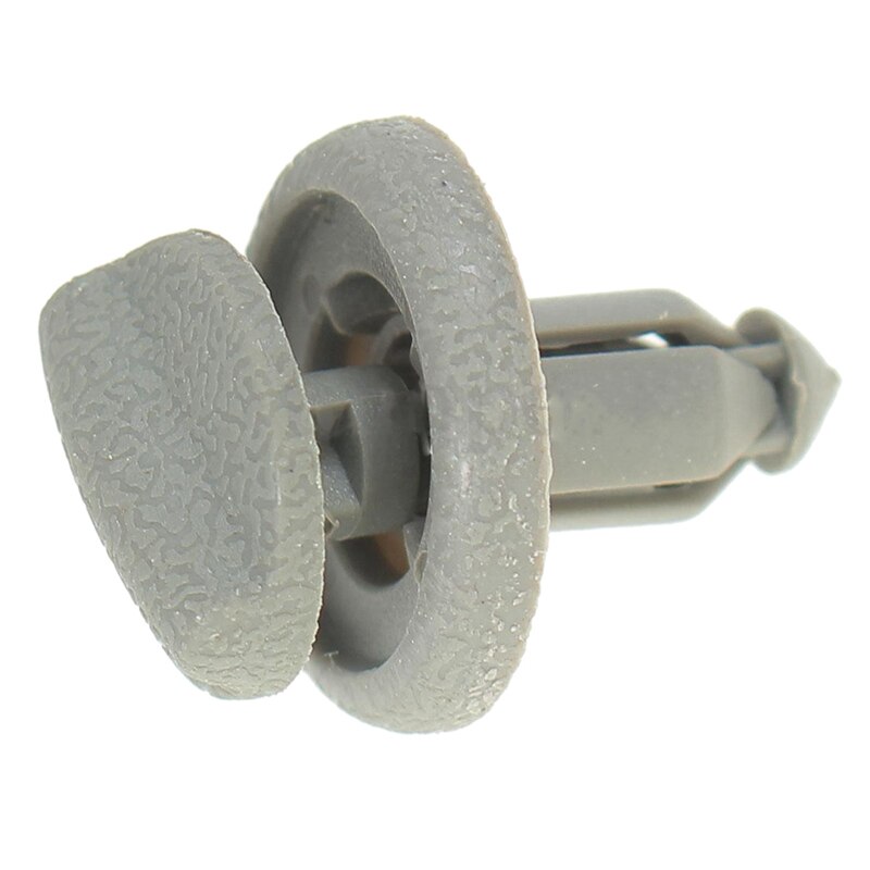 -10 stk grå plastpakkehylleklips tidlig type ende til nissan juke 799161 ka 3a