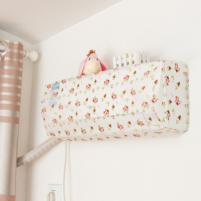 1 sztuk klimatyzacja pokrywa kwiat wzór klimatyzator pyłoszczelna ochraniacz Dom dekoracja