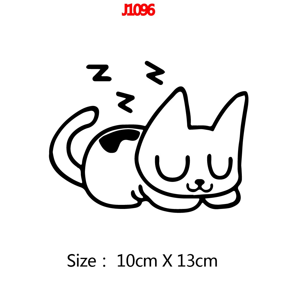 cat Decal Removable Vinyl Mural Poster For Home Decor Living Room Bedroom Vinyl Art Decal