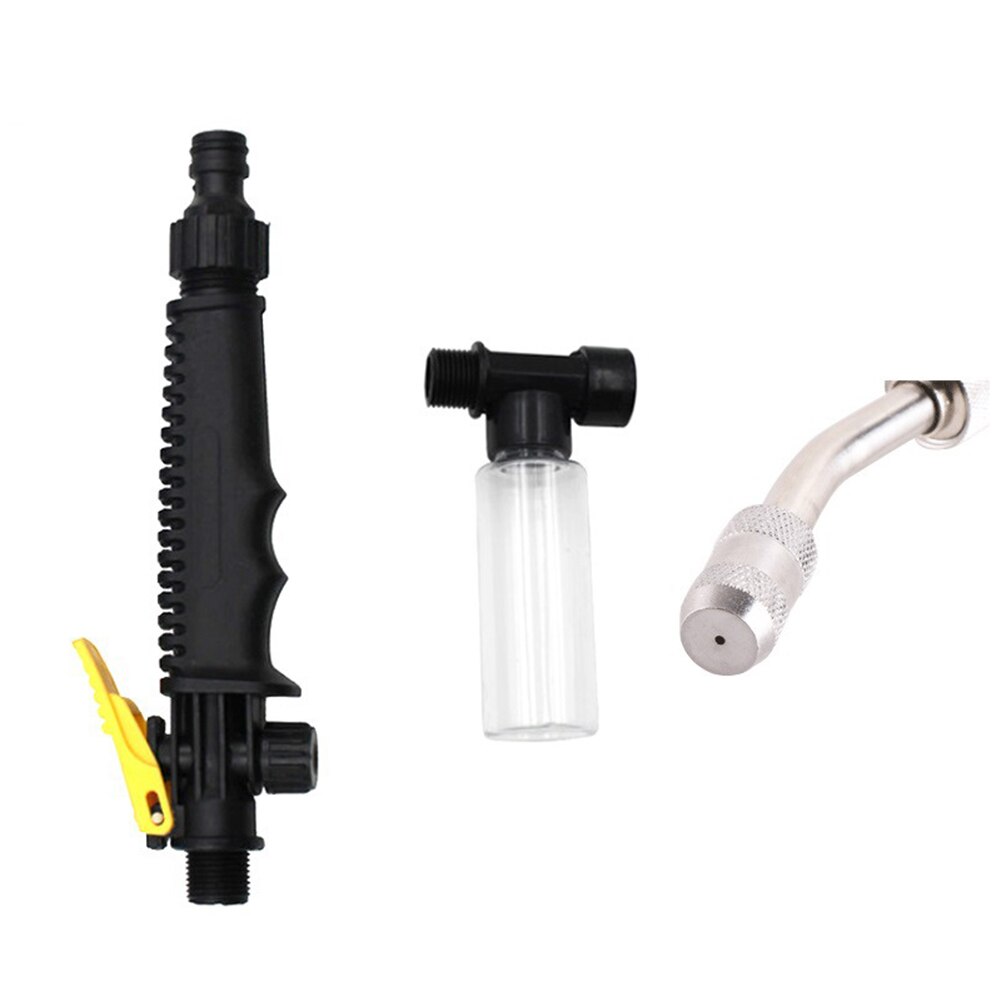 35/53cm High Pressure Water Hose Nozzle Car Washing Home Garden Plant Glass Cleaning Sprayer Set