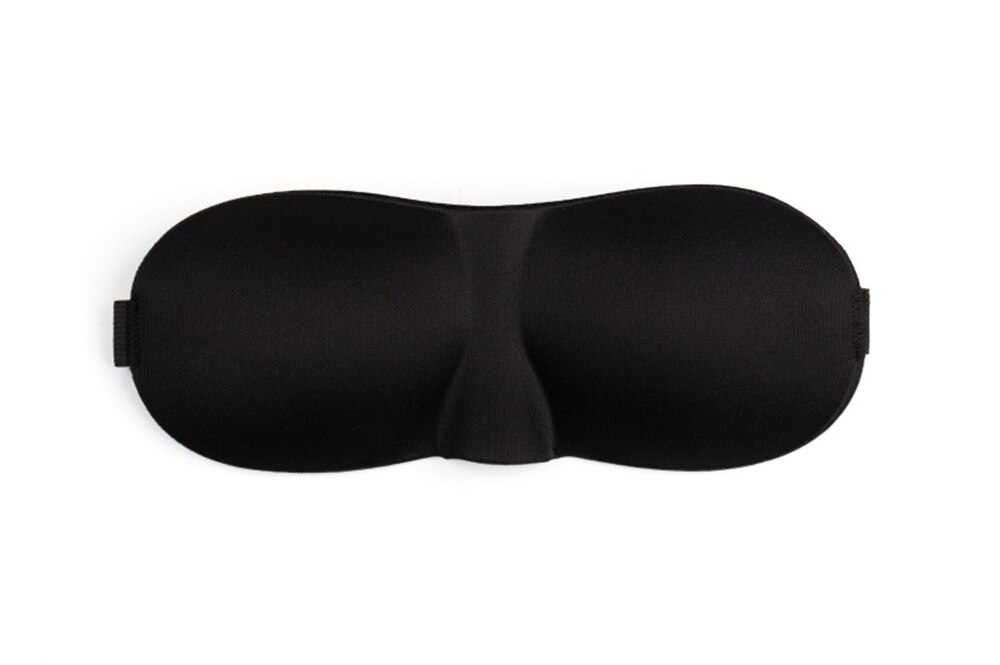 Oogmasker Slapen 3D Voor Slaap Oog Cover Shade Soft Travel Rest Eye Patch Band Blinddoeken Upgrade Voor Vrouwen Man: Black