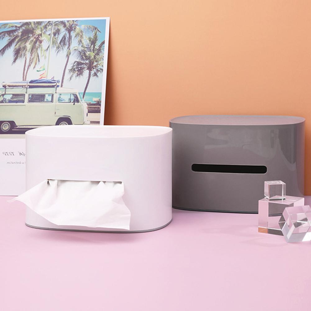 Caja para pañuelos sencilla, contenedor de papel tisú para el hogar y la sala de estar, caja protectora de papel, recipiente de servilleta, estuche protector, Decoración de mesa