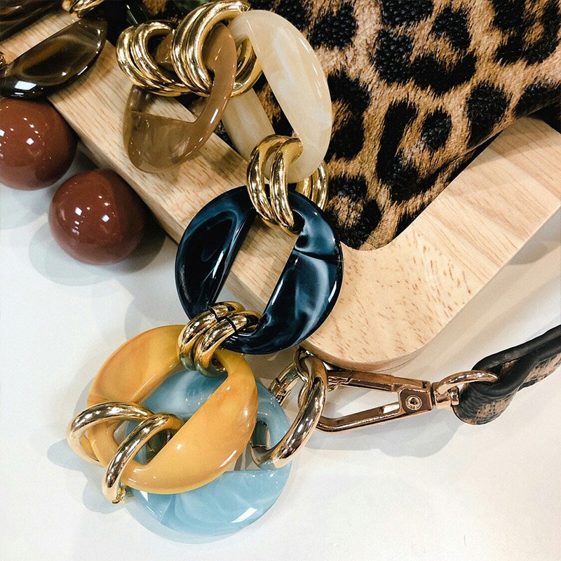 Klamerka damska torba na ramię akrylowa Chian damska torebka Kisslock kobieta twarda obudowa Crossbody torby dla kobiet 2020 nowy