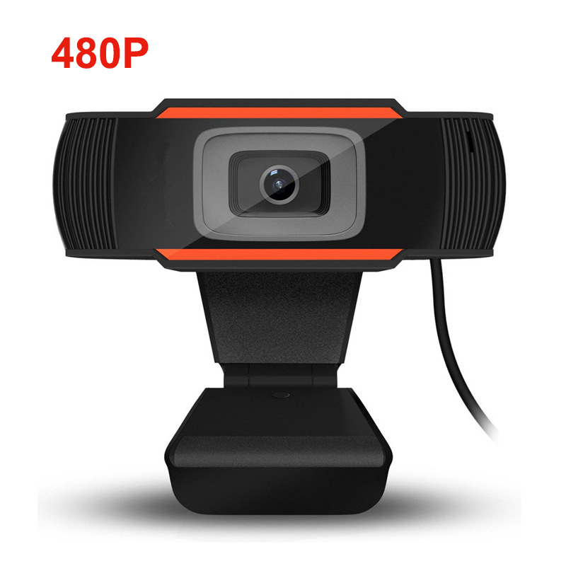 Webcam 1080P Full HD USB Web Camera With Microphone USB Plug And Play Video Call Web Cam For PC Computer Desktop Gamer Webcast: Red