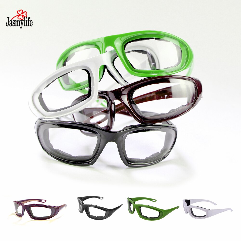 Lunettes de sécurité en forme d'oignon pour Barbecue, accessoires de cuisine, protection des yeux, bouclier facial, outils de cuisine, 4 couleurs