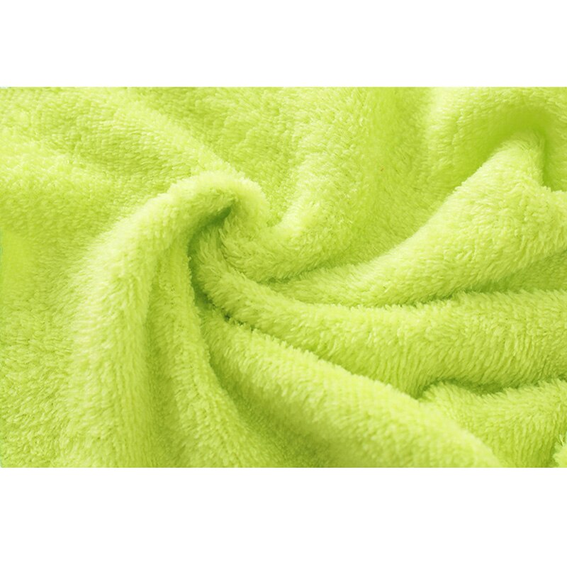 Nueva Toalla de mano de Color sólido, paños de cocina absorbentes de agua, toalla suave colgante, para manos Toalla de microfibra, suministros de cocina