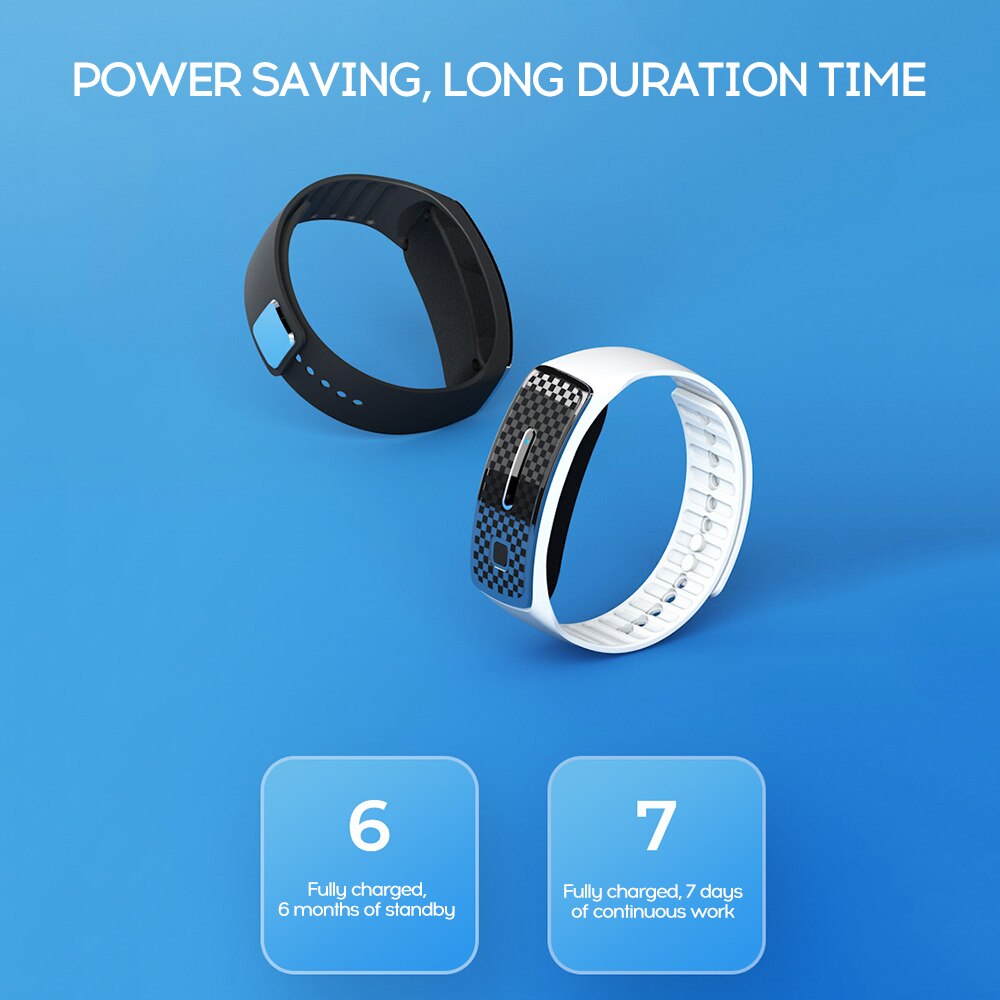 Intelligente Bionische Golf Fysieke Muggen Armband Voor Indoor Outdoor Sport Muggen Armband Pure Fysieke