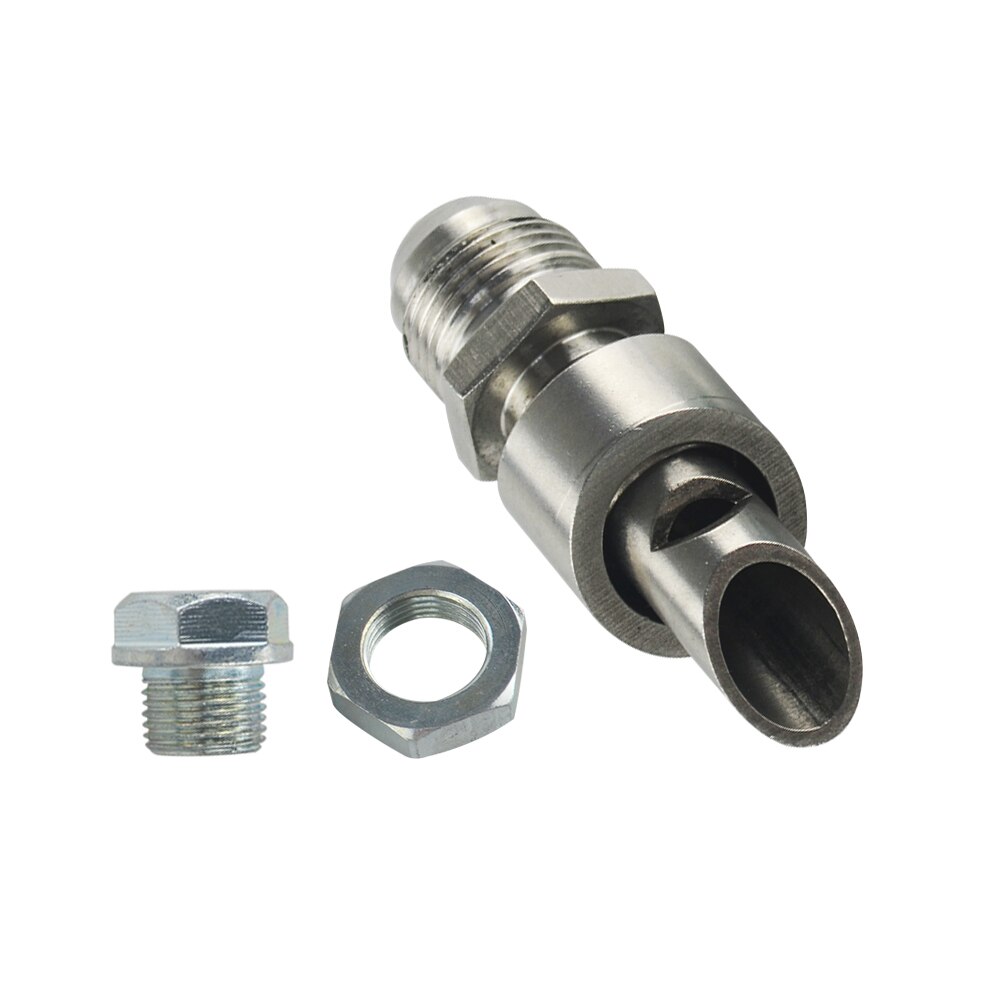 Wlr Racing-Rvs Uitlaat Vacuüm Kit Vangst Kan Vent E-VAC Scavenger Kit Bevat T304 Ss E-VAC Fitting