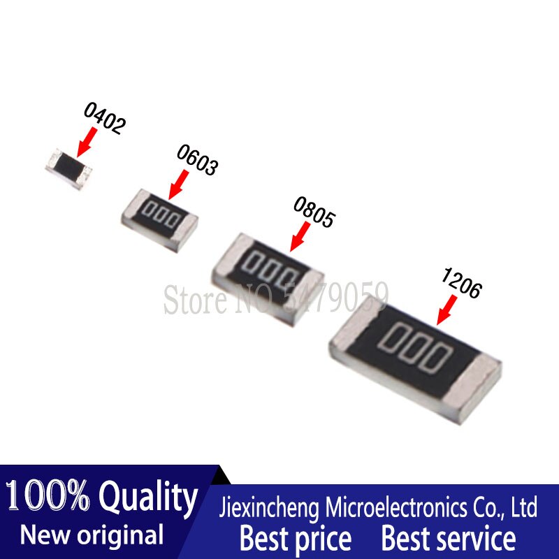 500PCS/LOT 0402 SMD resistor 88.7K 90.9K 91K 100K 110K 120K 121K 124K 130K 150K 160K 162K 169K 180K Ohm