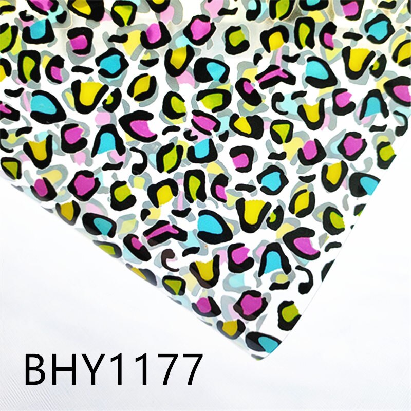 A4 20*33CM classic print cartoon Transparent UV clear print pvc fabric for DIY accessories BHY1175: BHY1177