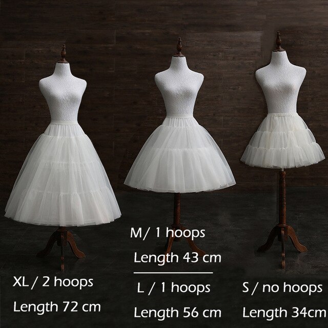 Falda blanca para niñas, enagua para vestido Formal de , vestido de flores para niña, debajo de la falda con aros, falda hinchada para niños: XL