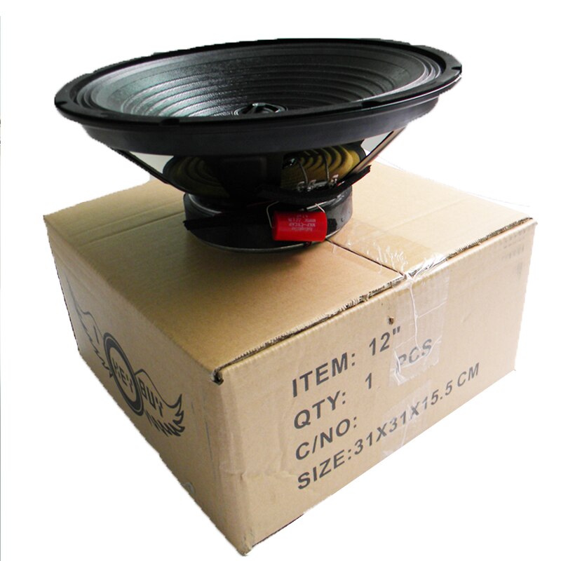Altavoz Coaxial de gama completa para el hogar, accesorios de Audio HiFi de 12 pulgadas, 80W, giratorio de 8 ohmios, 360 grados, Tweeter de seda KTV