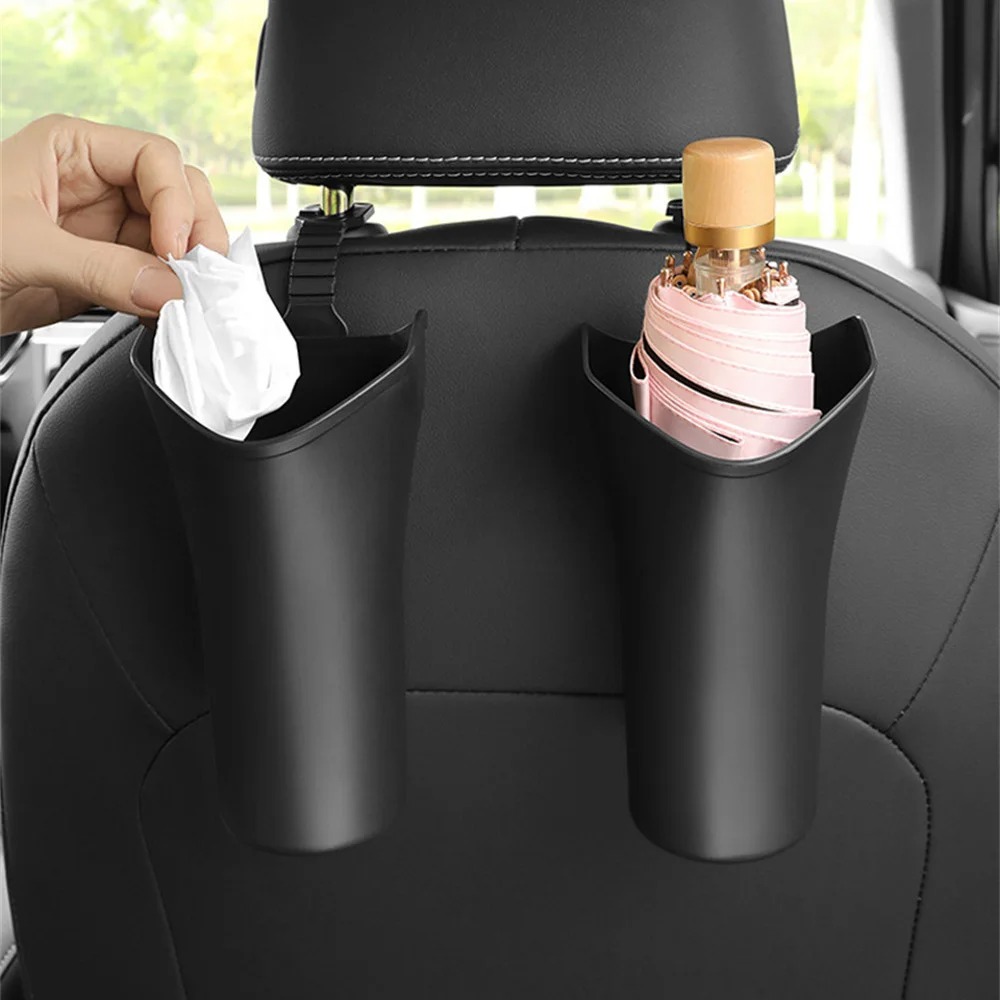 Auto Regenschirm Lagerung Kasten Vielseitig Platzsparende Auto Regenschirm Gestell Halfter Auto Rücksitz Tasse Halfter Auto Müll Kann