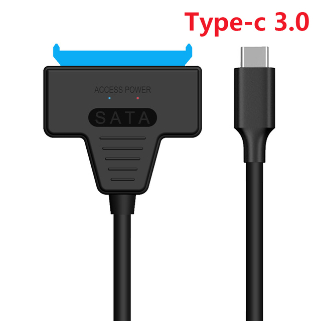 SATA to USB 3.0 / 2.0 Cable Up to 6 Gbps for 2.5 Inch External HDD SSD Hard Drive SATA 3 22 Pin Adapter USB 3.0 to Sata III Cord