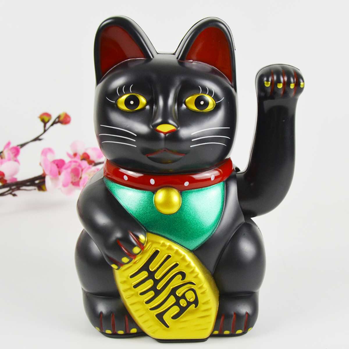 Home Decoratie Chinese Feng Shui Kat Tomi Wit Lucky Jinbao/ Lucky Cat Goud Wit Beste Gelukkige Kat Decoratie
