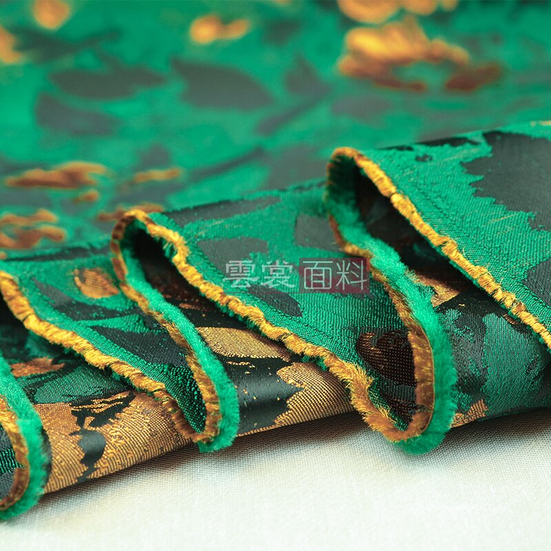 150cm embossed brocade jacquard fabric suit jacket clothing jacquard fabric diy Italian brand brocade satin fabric cloth