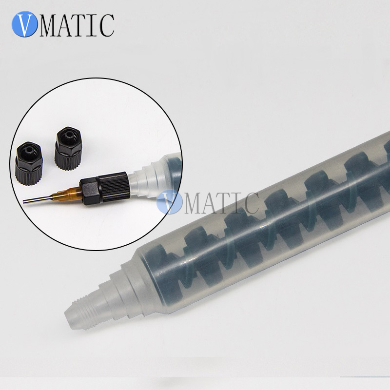 Tubo de mezcla dinámico, dispensador de pegamento VMATIC, núcleo de Material POM, RM12-16,