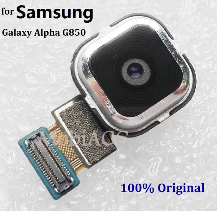 Originele voor Samsung Galaxy Alpha Back Rear Big Camera Module Vervanging Deel voor Galaxy Alpha G850